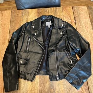 Leather jacket